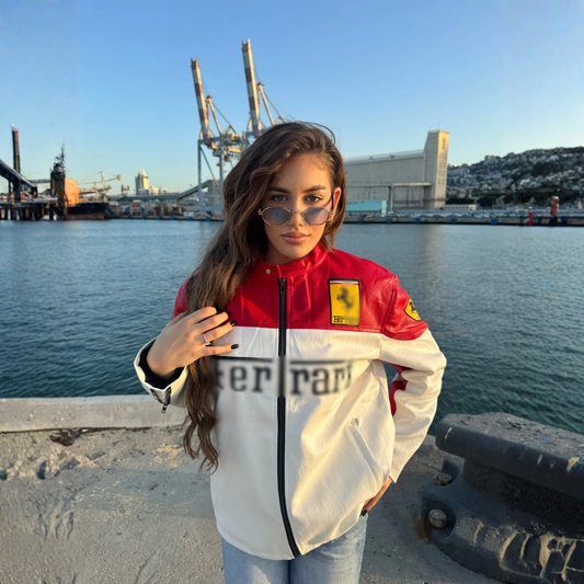 Formula 1 Racing Leather Jacket