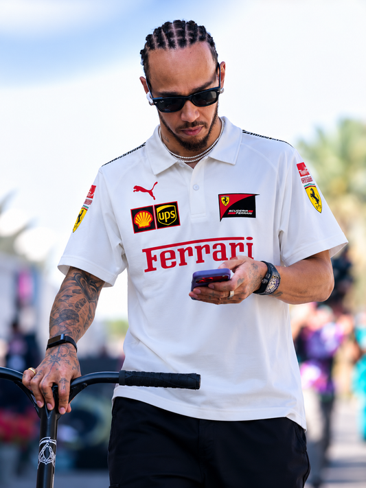 White Formula Racing T-Shirt
