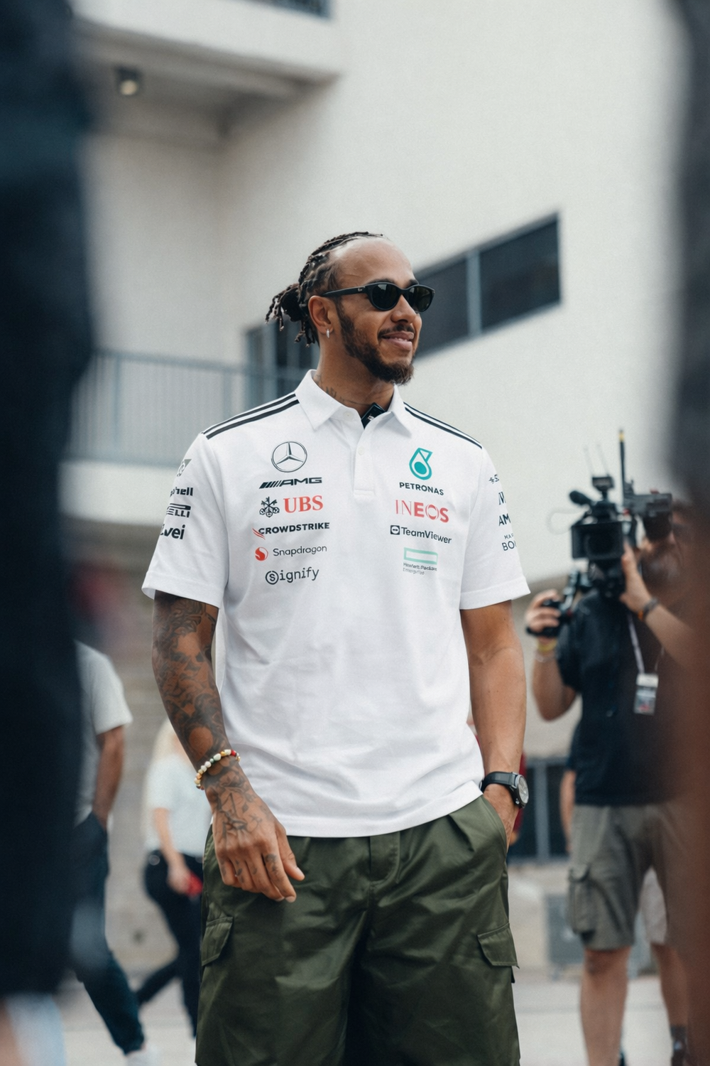 Mercedes-AMG Petronas Race Day White T-Shirt