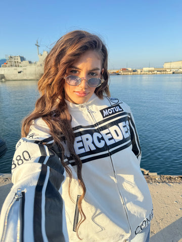 Formula MERCEDES RACING Leather JACKET