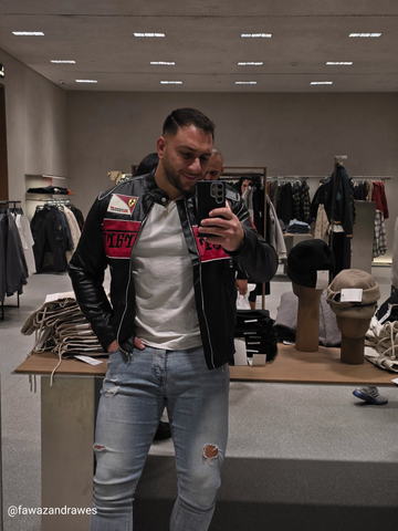 Ferrari F1 Racing Leather Jacket