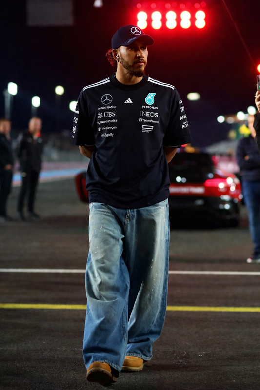 Mercedes-AMG PETRONAS F1 Team 2025 Black T-Shirt