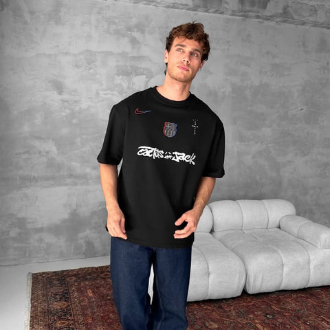 Barcelona black oversized T-shirt