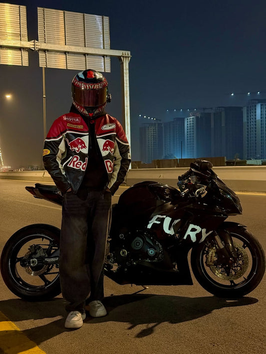 RedBull Race Leather Jacket