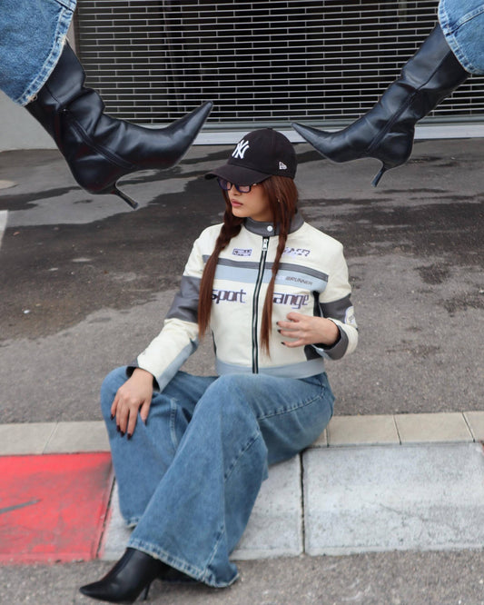 Sport Racer Leather Jacket