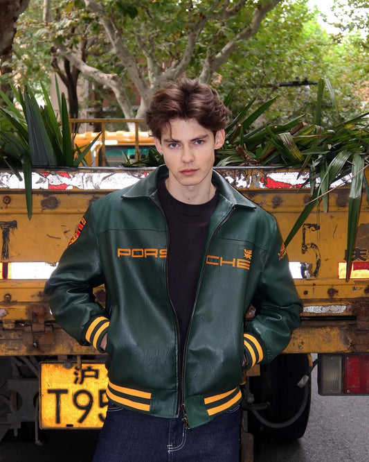 Formula PORSCHE RACING Leather JACKET