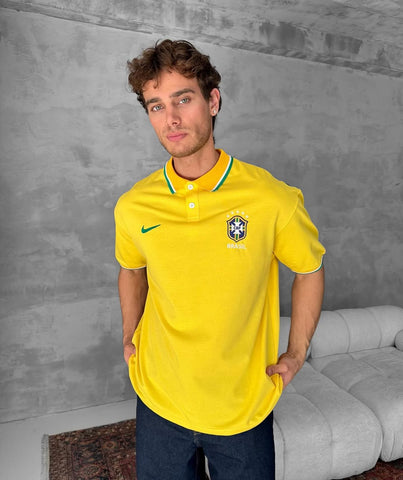 Brazil yellow oversize t-shirt